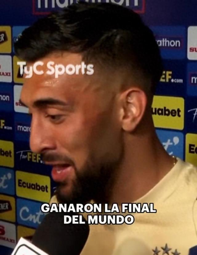 华体会-尼古拉斯-冈萨雷斯:厄瓜多尔庆祝得像赢了世界杯决赛